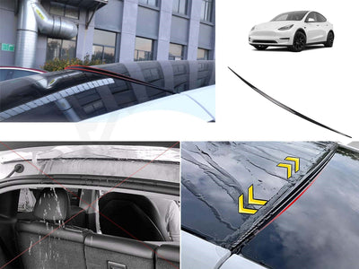 Tesla Model Y: Anti-rain Leak Spoiler