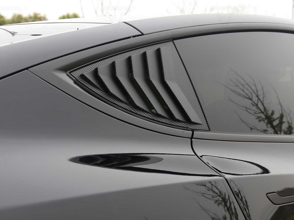 Tesla Model Y: C-pillar Window Cover Trim Set (ABS, 2 pcs)
