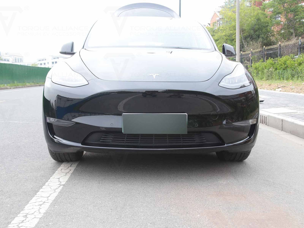Tesla Model Y: Front Insect Screen, Radiator Protective Mesh Grill Pan -  Torque Alliance