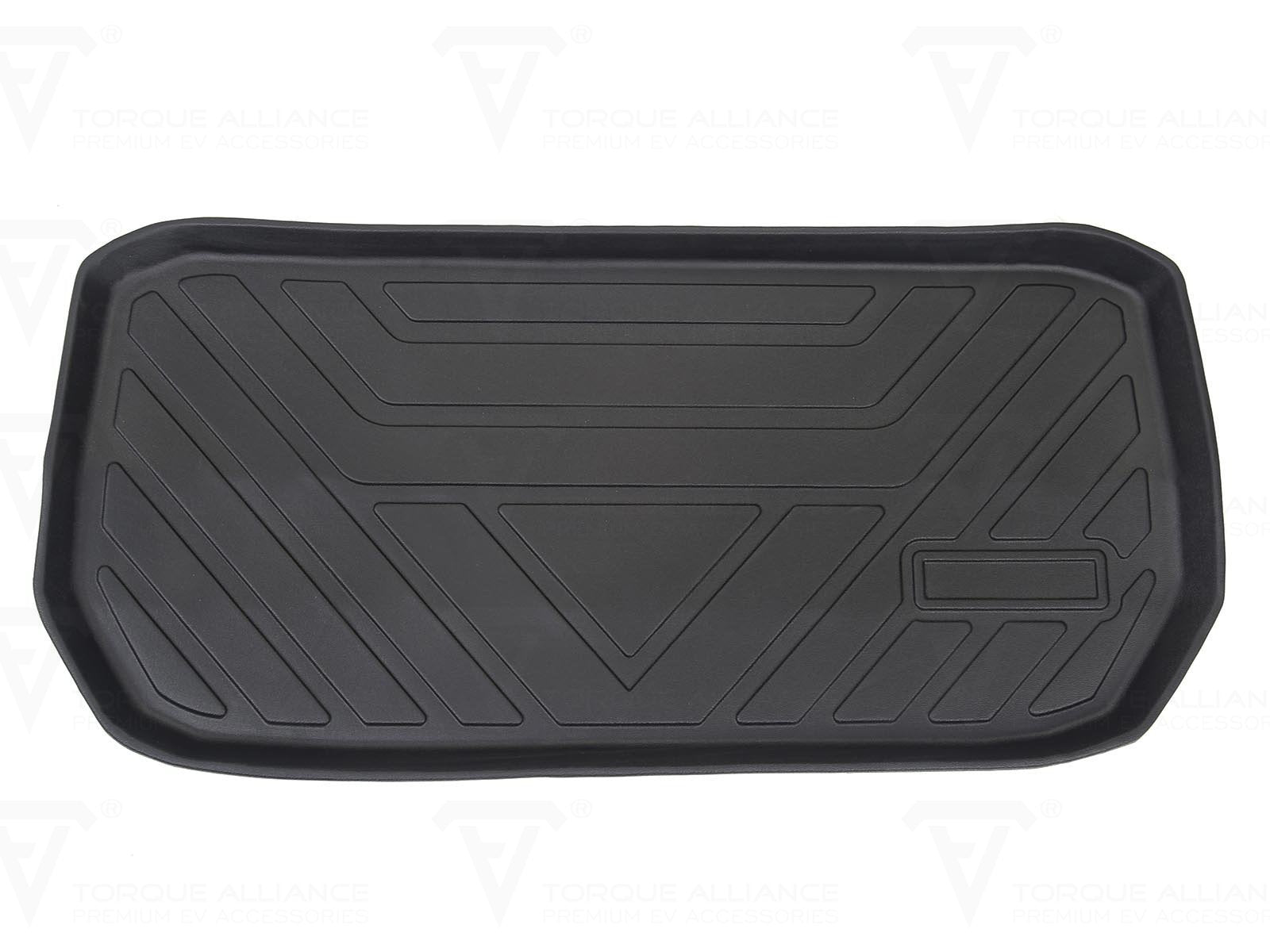 ToughPRO Black Rubber Frunk Mat & Storage Mat For Tesla Model 3 (2017-July 2020)