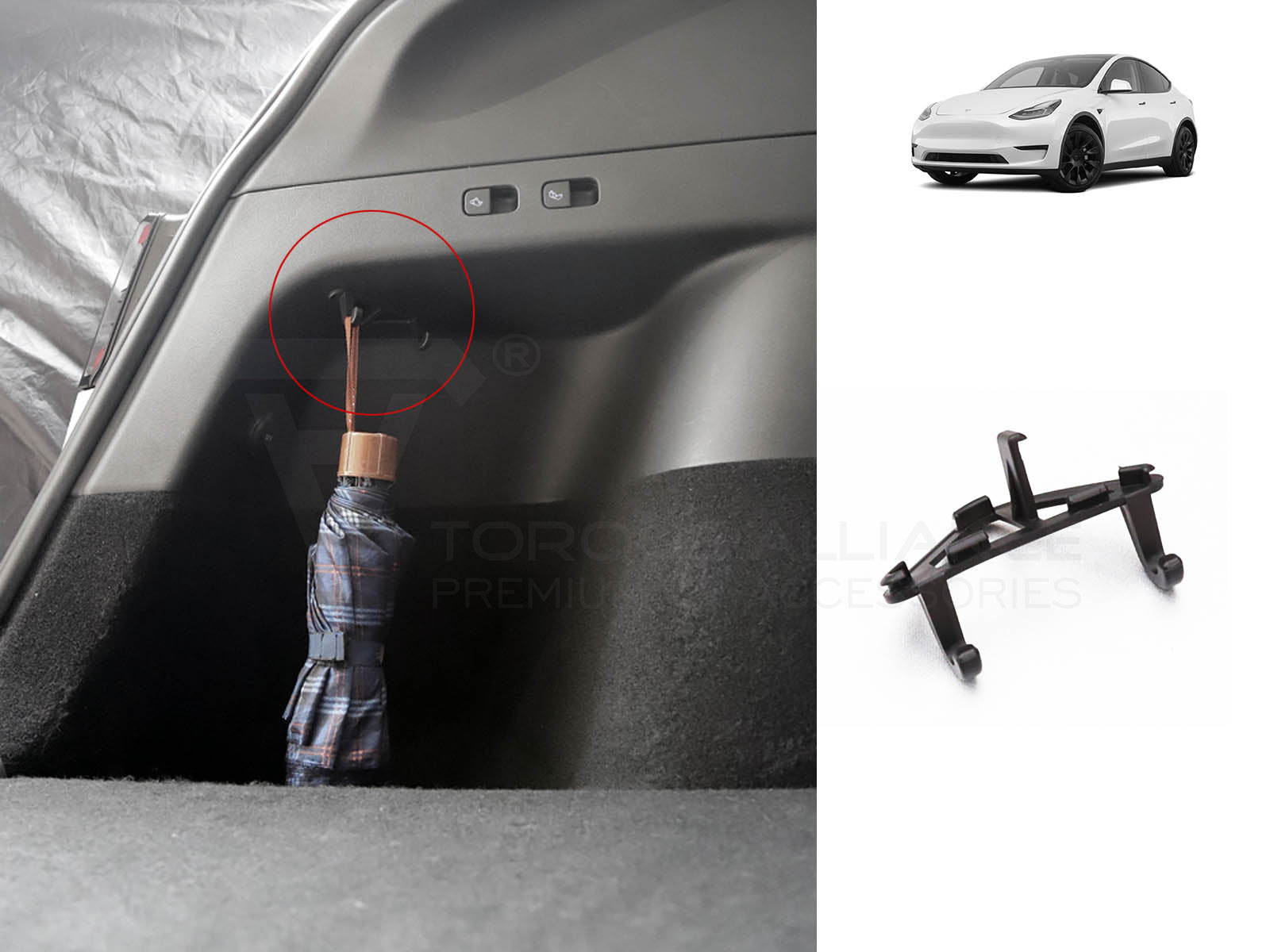 Tesla Model 3 and Model Y: Seat Slide Rails Soft Rubber Cover Plugs (4 -  Torque Alliance