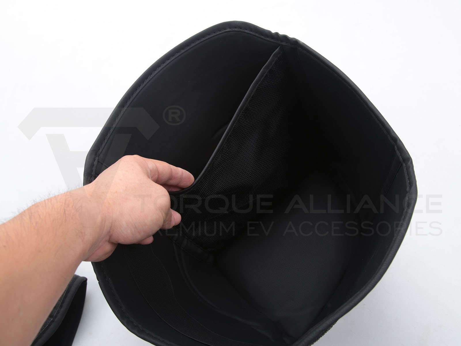 Tesla Model Y: Trunk Side Organizer Set - Torque Alliance