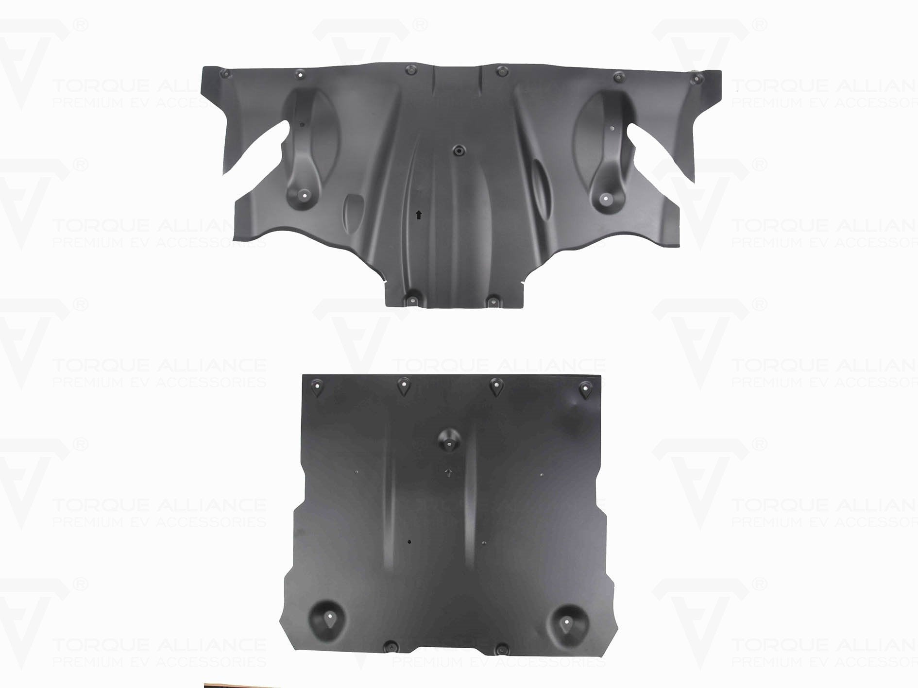 Tesla Model Y: Undercarriage Shield (Stainless Steel with insulation) - Torque Alliance