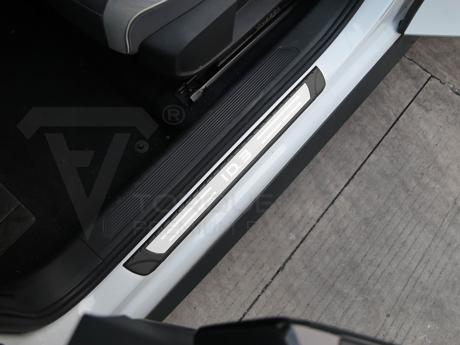 V W ID 3: Door Sill Protectors, Door Sill Covers (4 pcs) - Torque Alliance