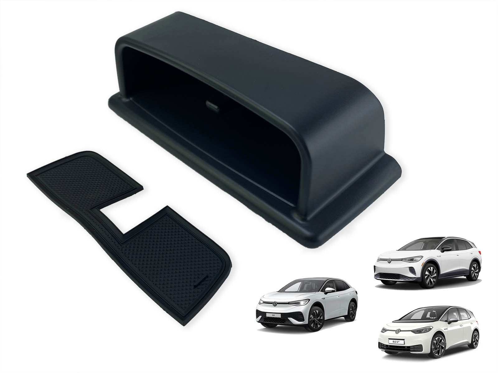 V W ID.3,V W ID.4,VW ID.5: Behind Screen Organizer for 12" Center Display - Torque Alliance