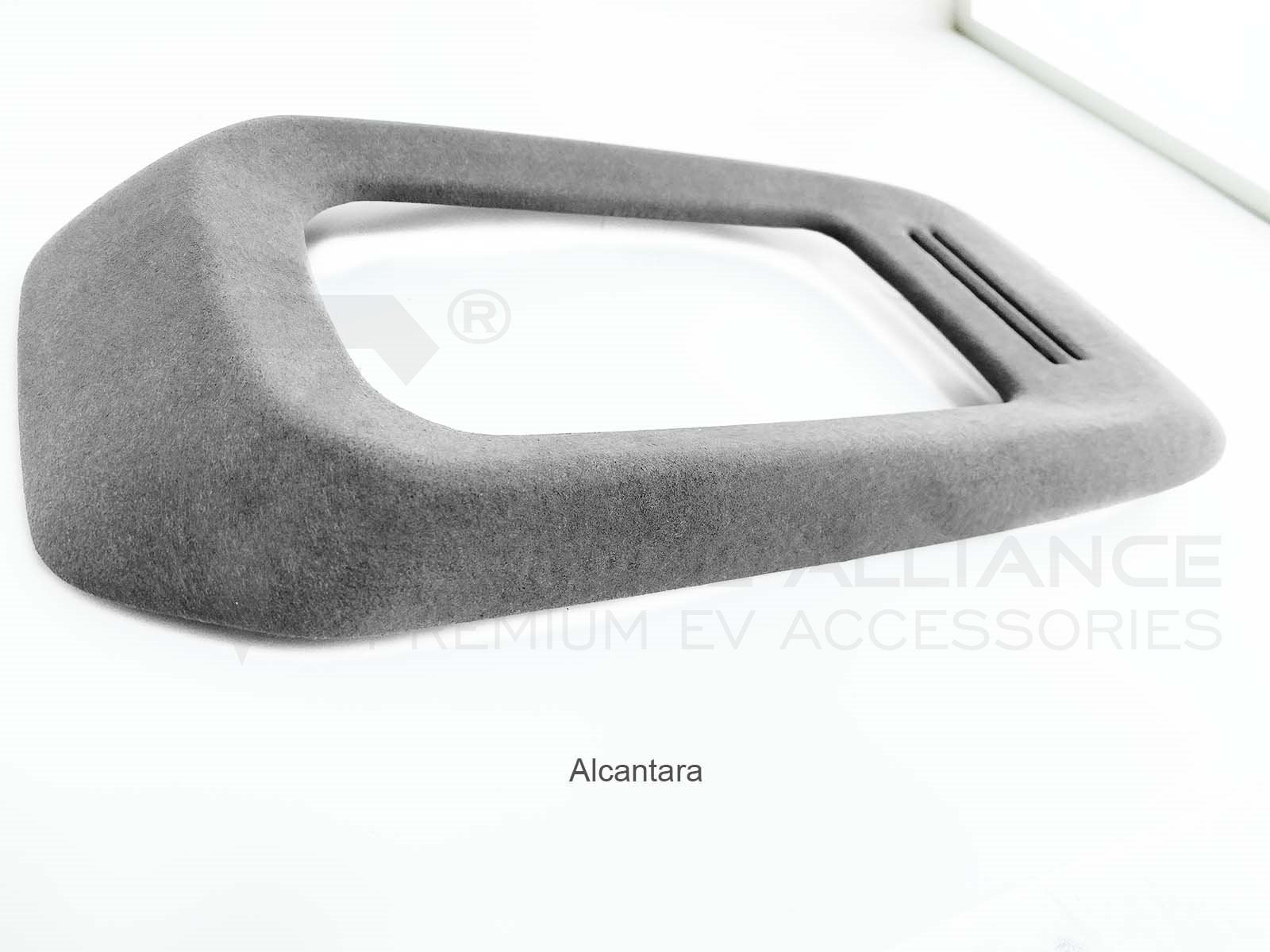 VW ID 4, VW ID.5: ALCANTARA Center Console Cover, Middle Console Decal Trim - Torque Alliance