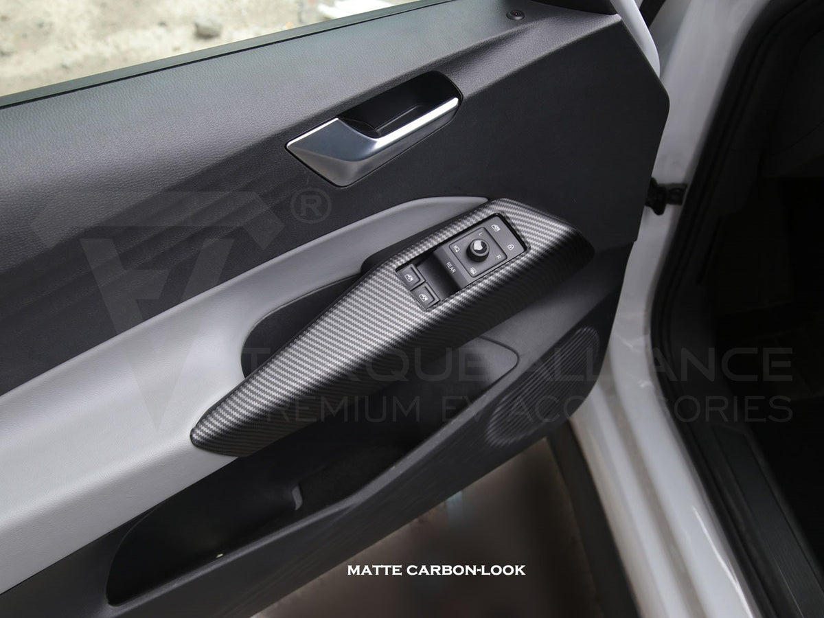 VW ID.3 ID.4. ID.5 Interior Door Handle Cover Set ABS Coating